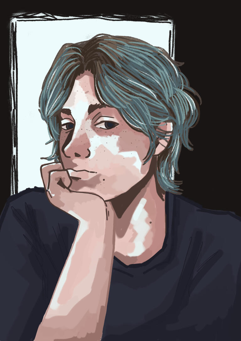 "Self portrait." (2024)